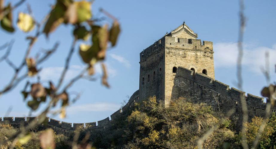 Chinese muur bij Jinshanling bezichtigen Chinese muur bij Jinshanling bezichtigen